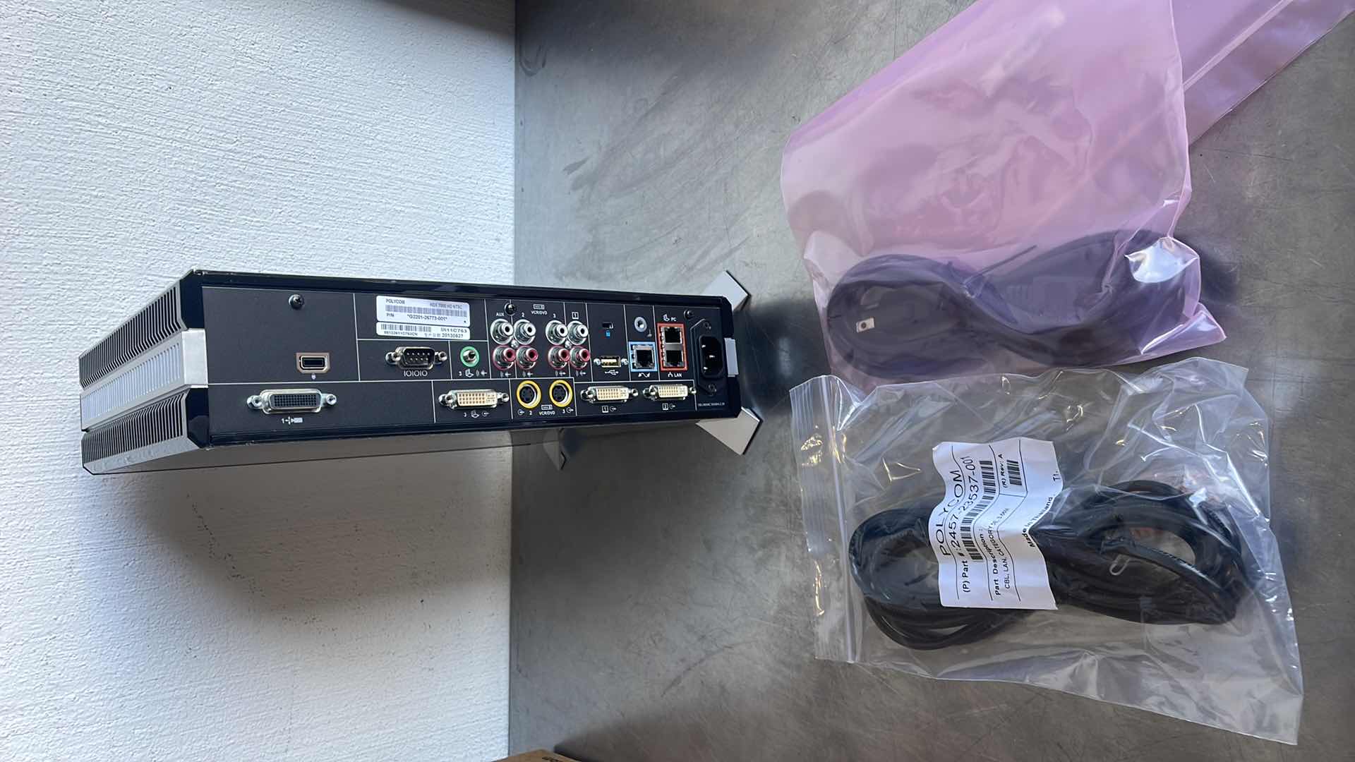 Photo 3 of POLYCOM HDX 7000 HD CONFERENCE SYSTEM CONTROLLER (HDX 7000 HD NTSC)