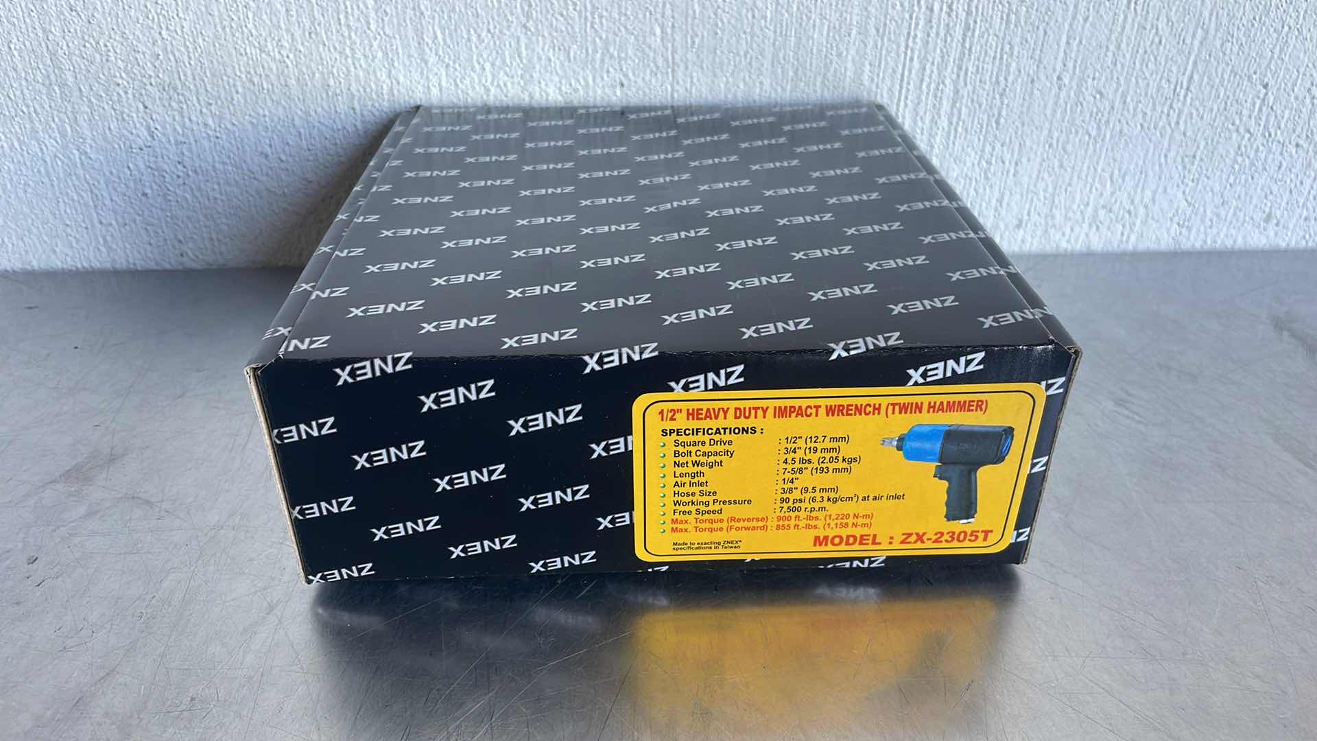 Photo 1 of 1/2” HEAVY DUTY IMPACT WRENCH TWIN HAMMER MODEL ZX-2305T