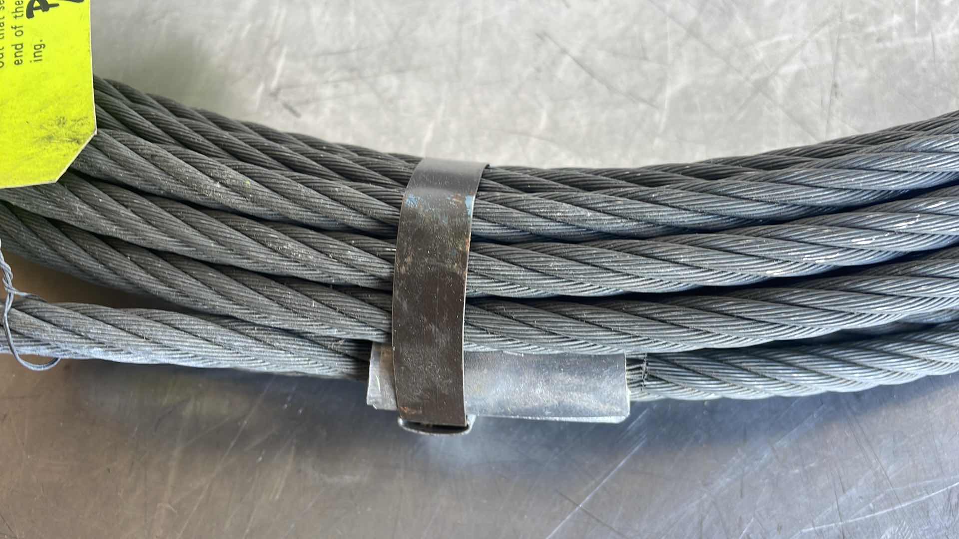 Photo 3 of WARN WIRE ROPE ASSEMBLY 15667
WINCH CABLE 3/8” X 100’