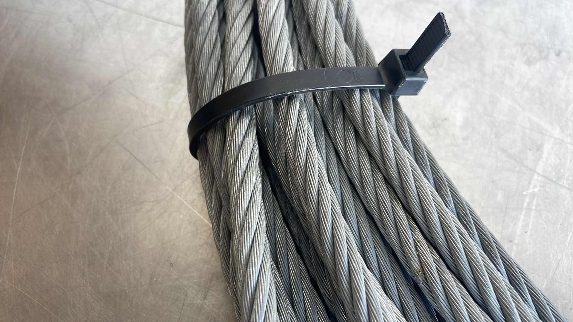 Photo 2 of WARN WIRE ROPE ASSEMBLY 15667
WINCH CABLE 3/8” X 100’
