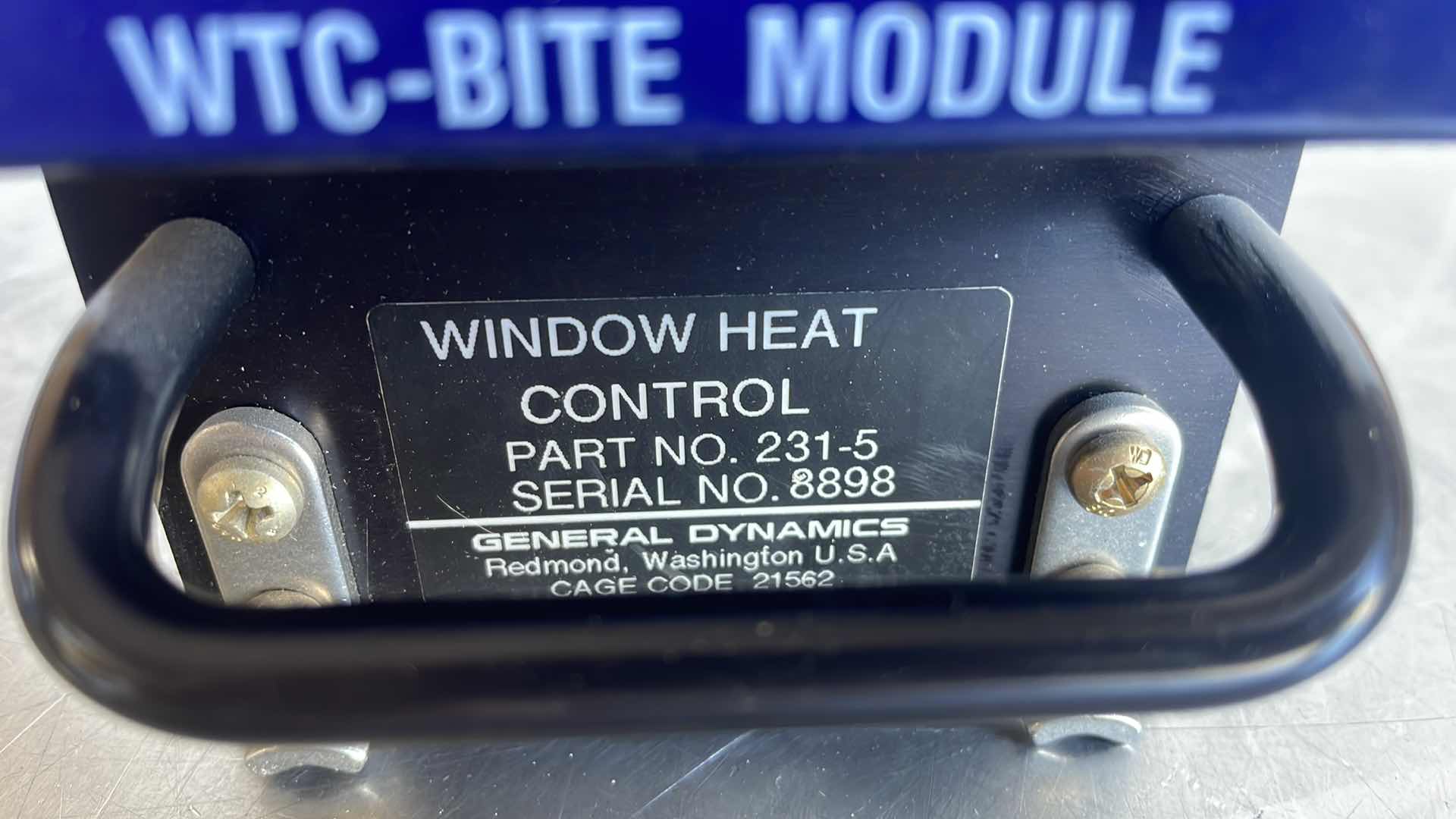 Photo 5 of 231-5 WINDOW HEAT CONTROL FOR BOEING 737 - 100 200 300 400 500
600 800 AIRCRAFT