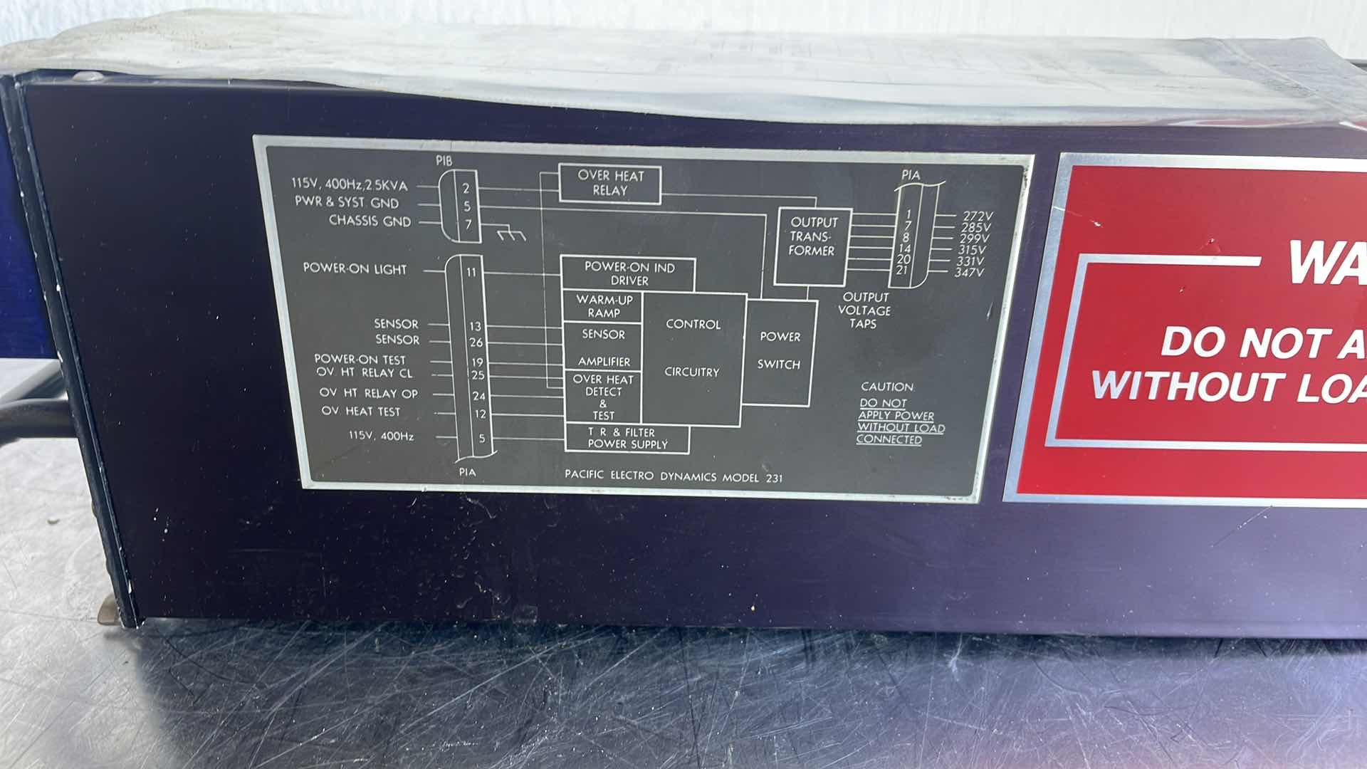 Photo 3 of 231-3 WINDOW HEAT CONTROL FOR BOEING 727 & 737 AIRCRAFT
AEROSPACE