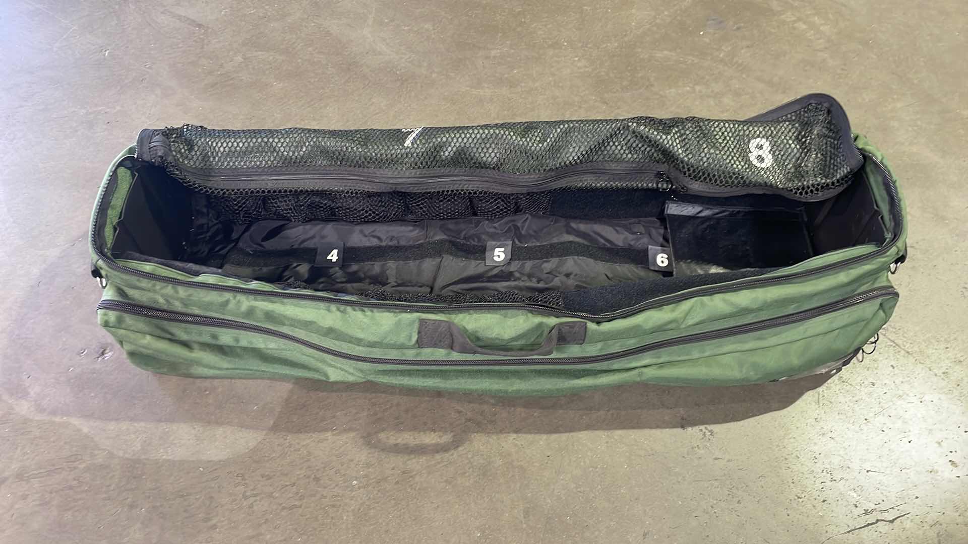 Photo 1 of IRON DUCK MULTI COMPARTMENT DUFFLE BAG 44” x 12” x 10”