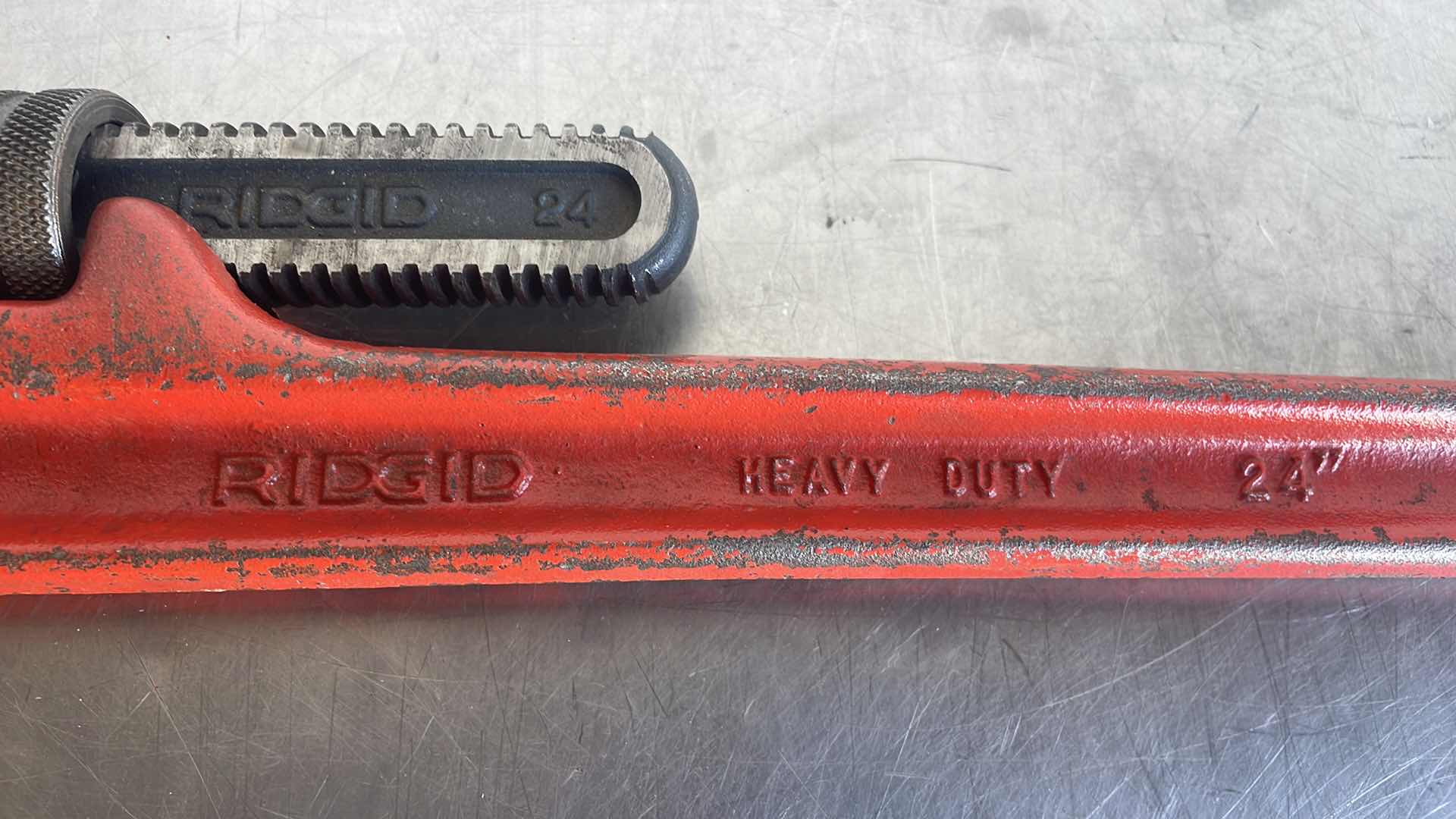 Photo 2 of RIDGID 24” HEAVYDUTY PIPE WRENCH