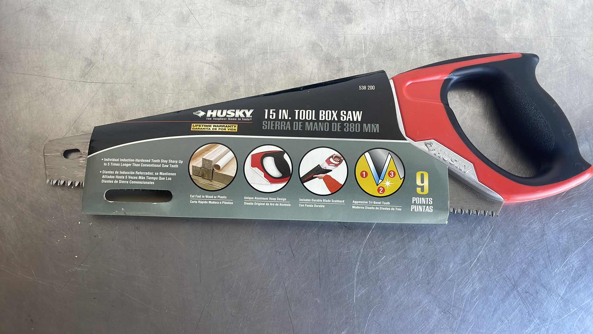 Photo 2 of HUSKY 15” TOOL BOX SAW