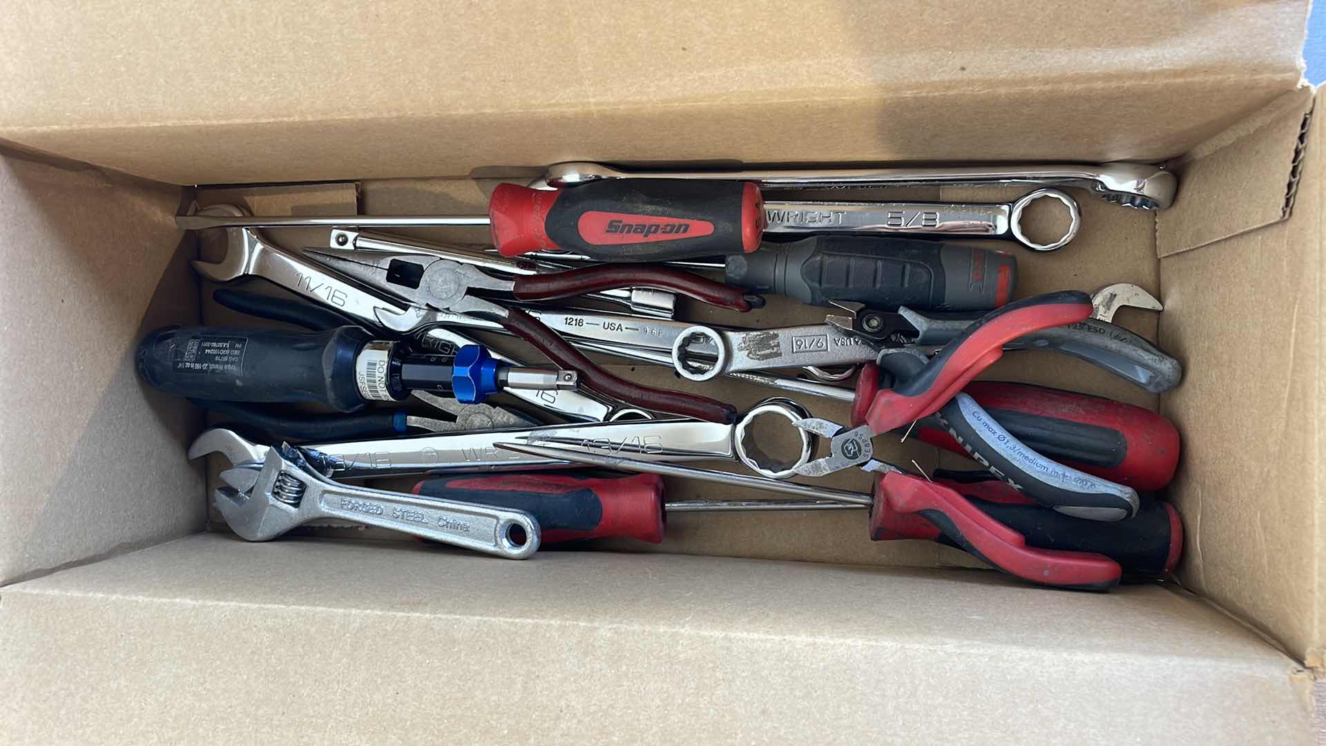 Photo 2 of WRENCHES SCREWDRIVERS NEEDLE NOSE PLIERS