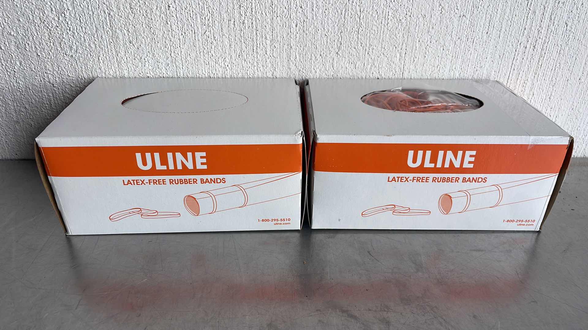 Photo 1 of ULINE LATEX-FREE RUBBER BANDS S-21962 2LBS