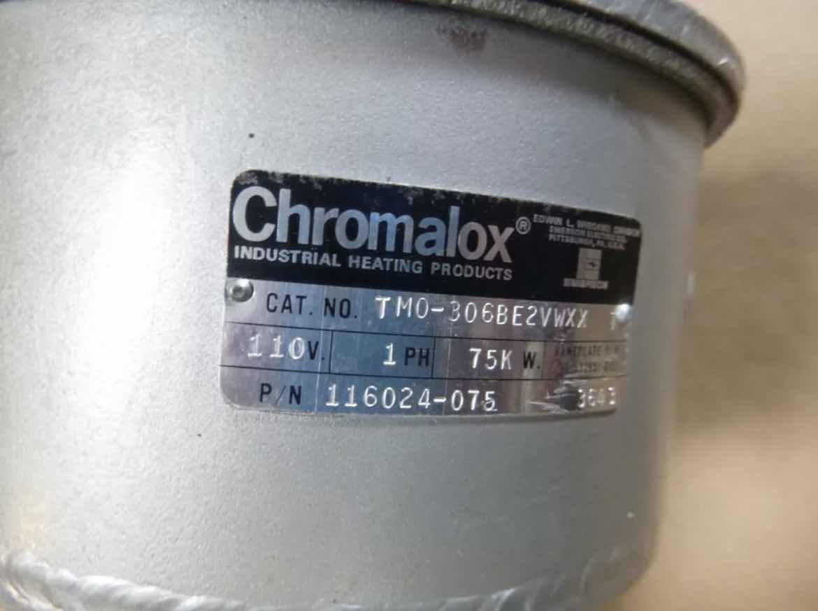 Photo 4 of CHROMALOX TMO-306B IMMERSION HEATER