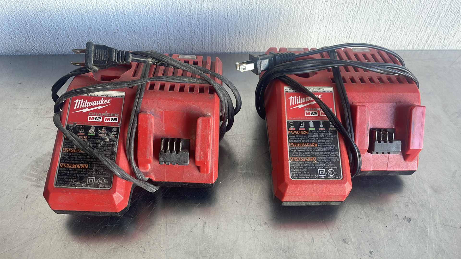 Photo 1 of MILWAUKEE M12 M18 CHARGERS