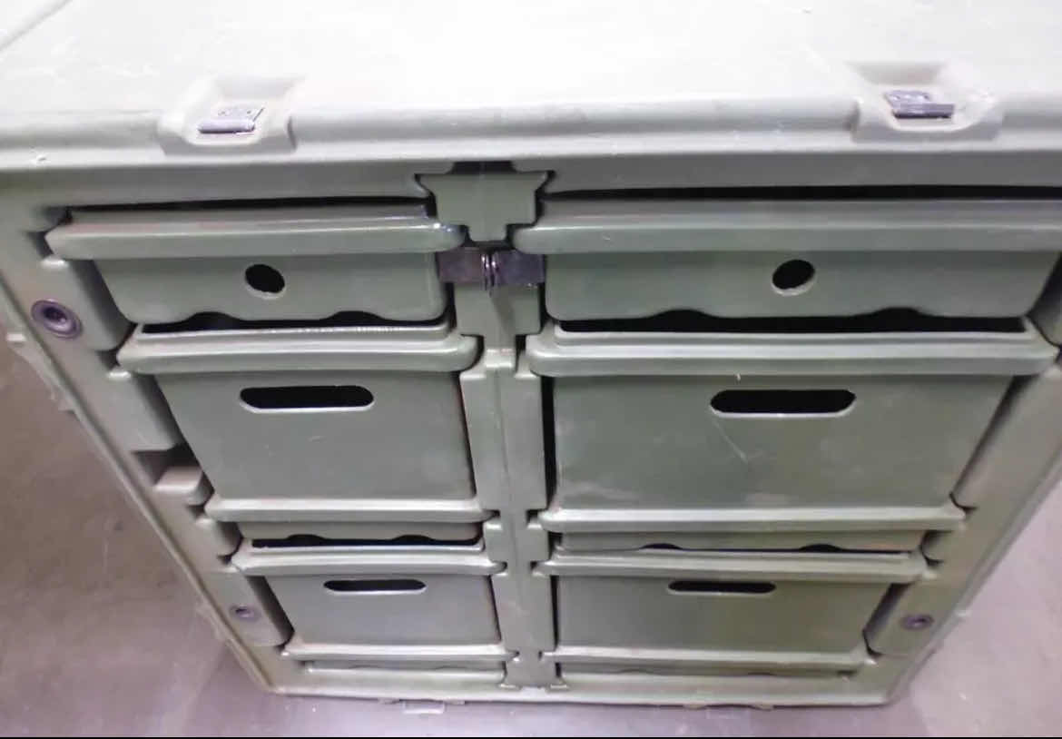 Photo 2 of MILITARY FIELD DESK WITH DRAWERS