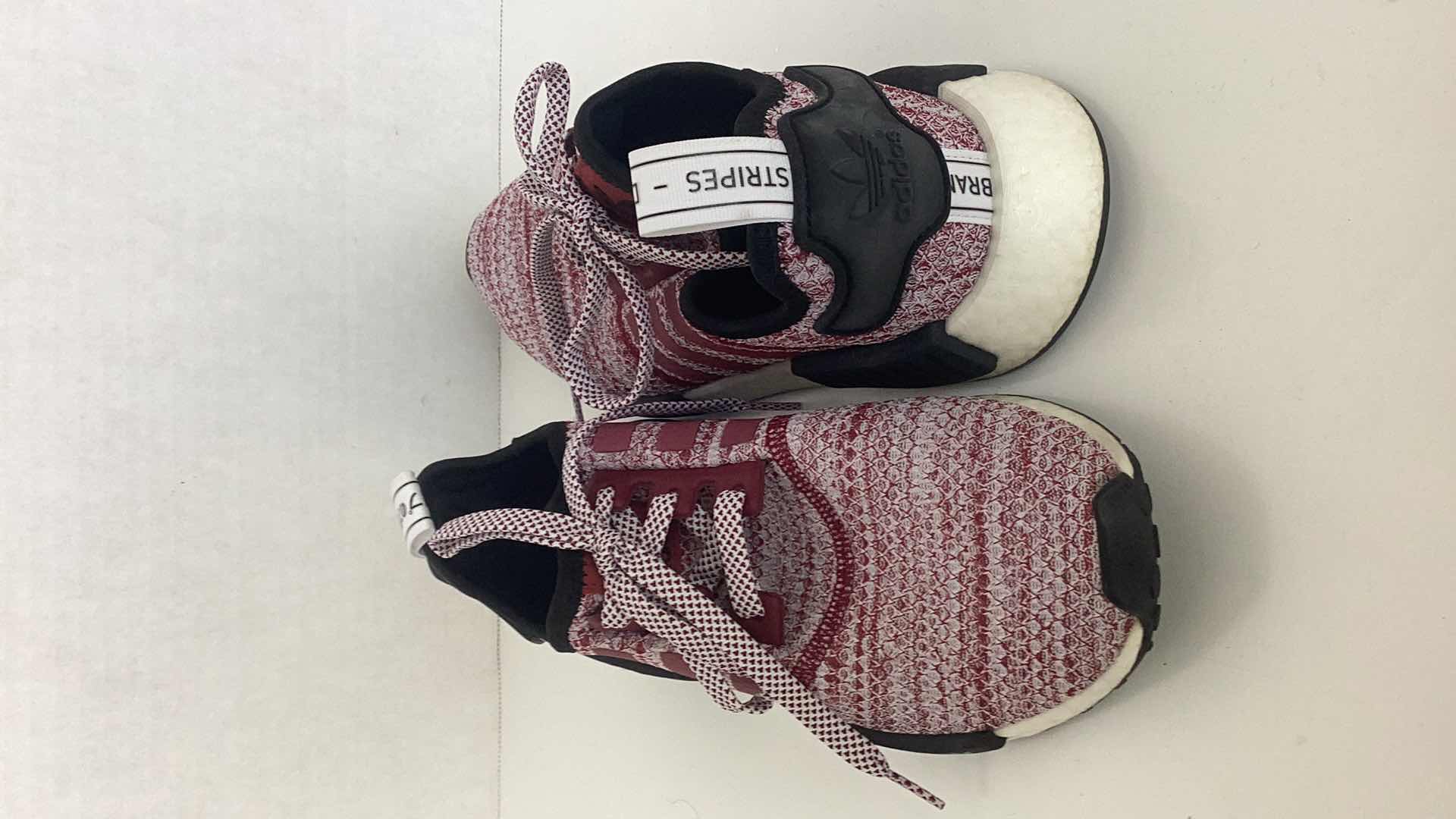 Photo 2 of ADIDAS ORIGINALS NMD R1 BURGANDY BOOST PRIMEKNIT LOW MENS SIZE 6.5 $145