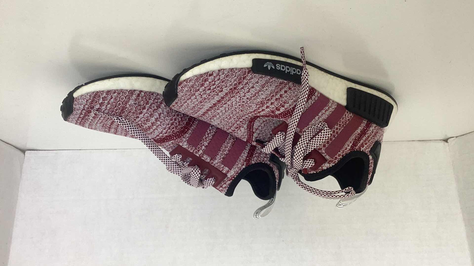 Photo 1 of ADIDAS ORIGINALS NMD R1 BURGANDY BOOST PRIMEKNIT LOW MENS SIZE 6.5 $145