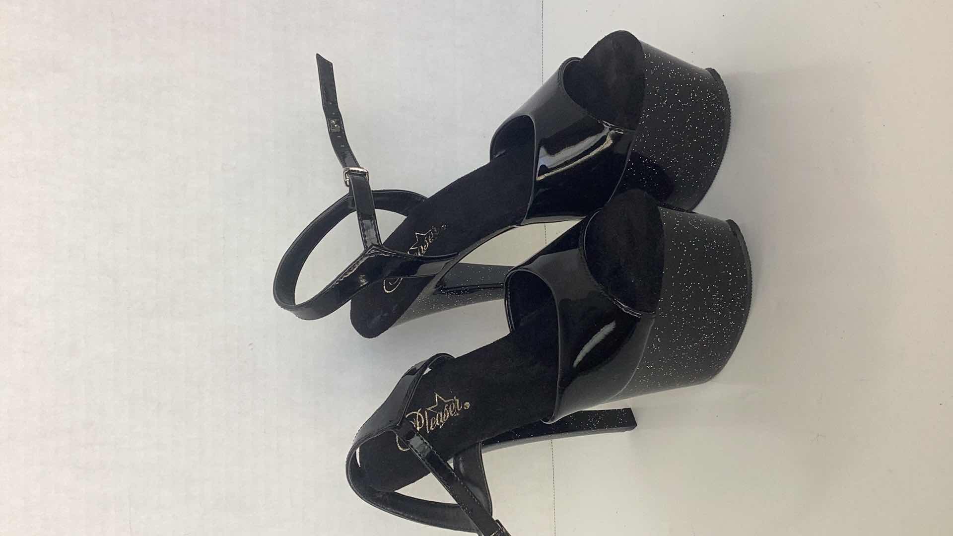 Photo 2 of PLEASER WOMENS ANKLE STRAP 7” HEEL SIZE 8.5 $69