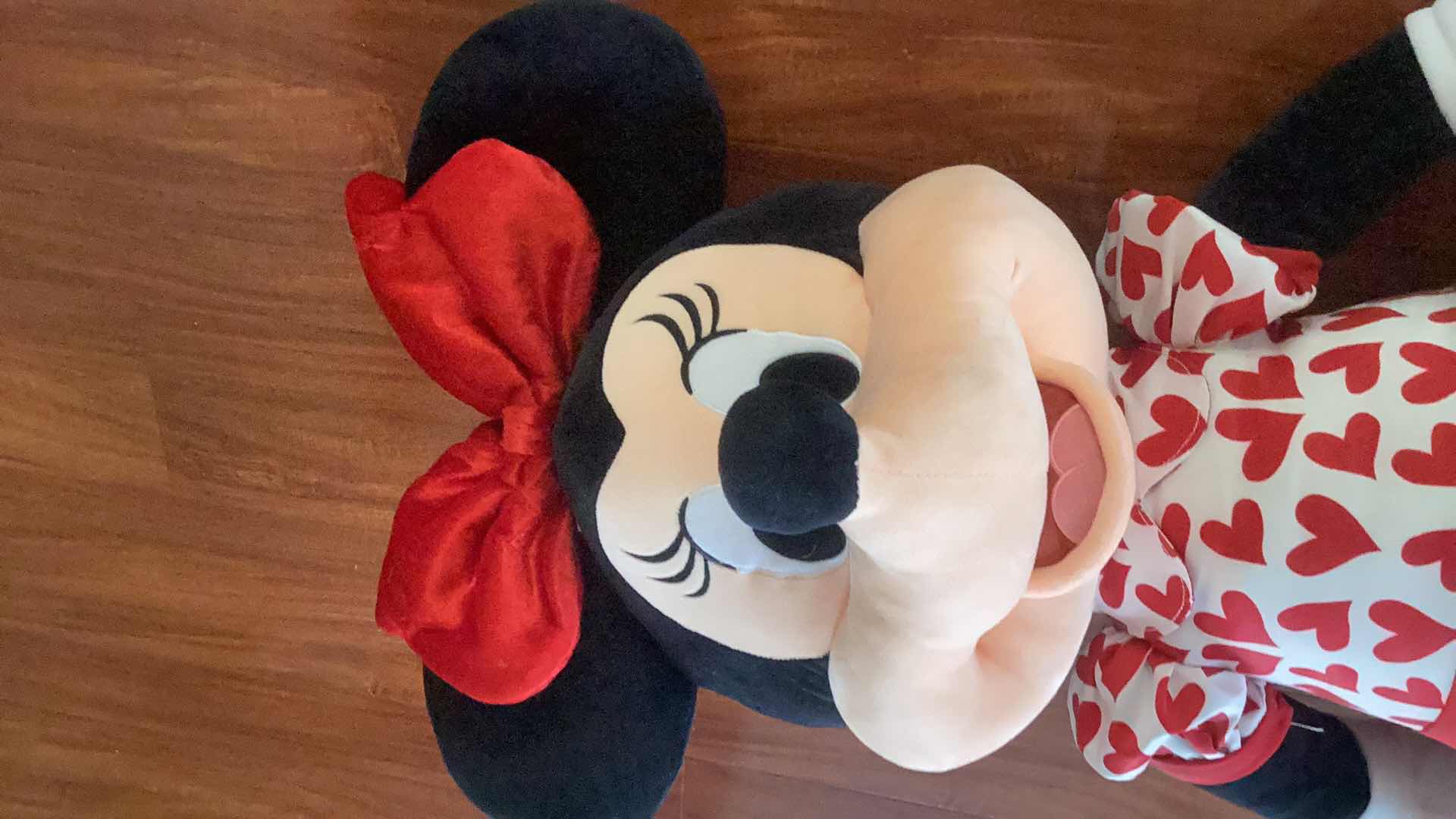 Photo 5 of MINNIE MOUSE VALENTINES THEMED LARGE STUFFED DOLL 22” X 44”