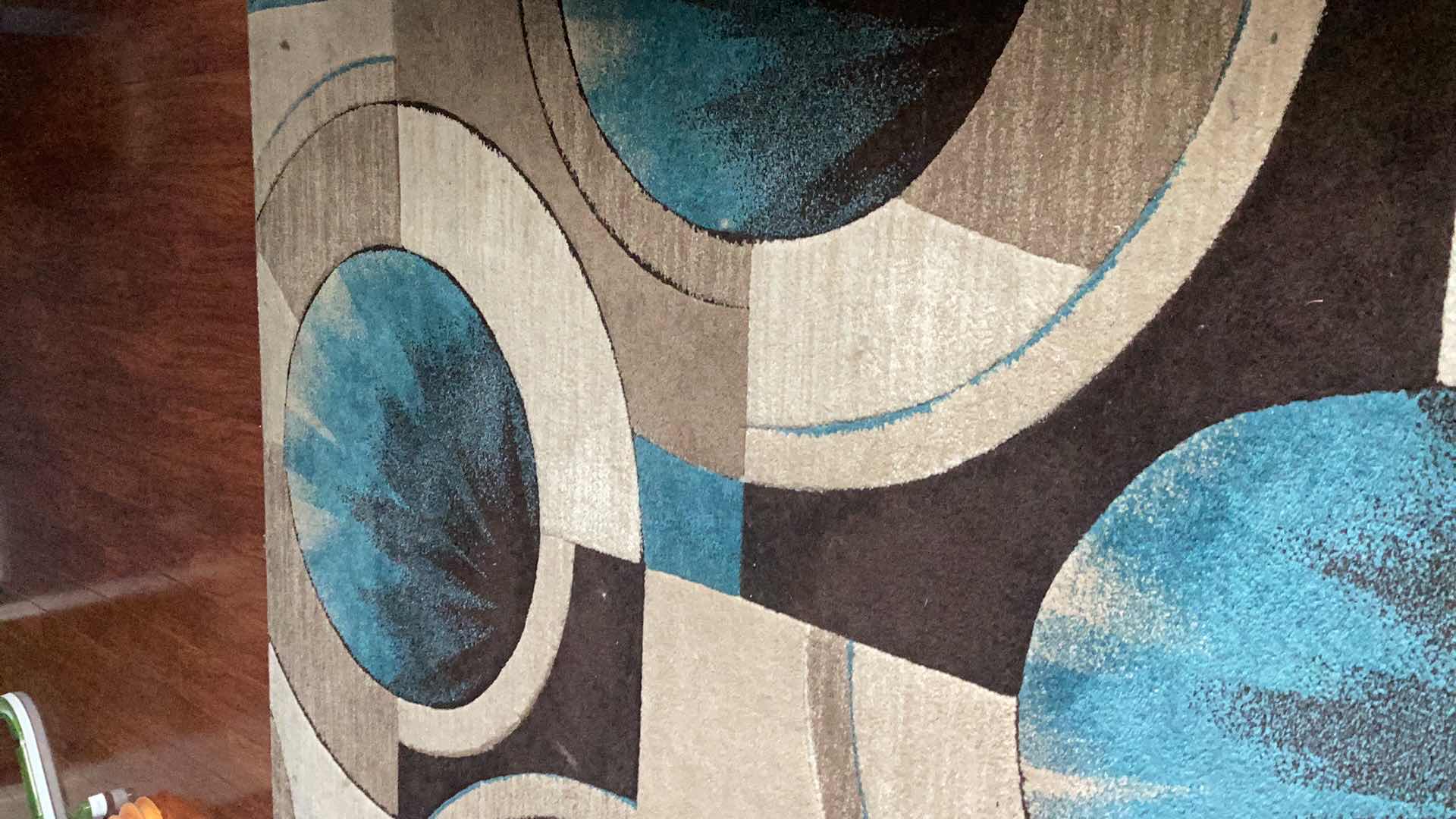 Photo 3 of LARGE GEOMETRIC RUG 111” X 79”