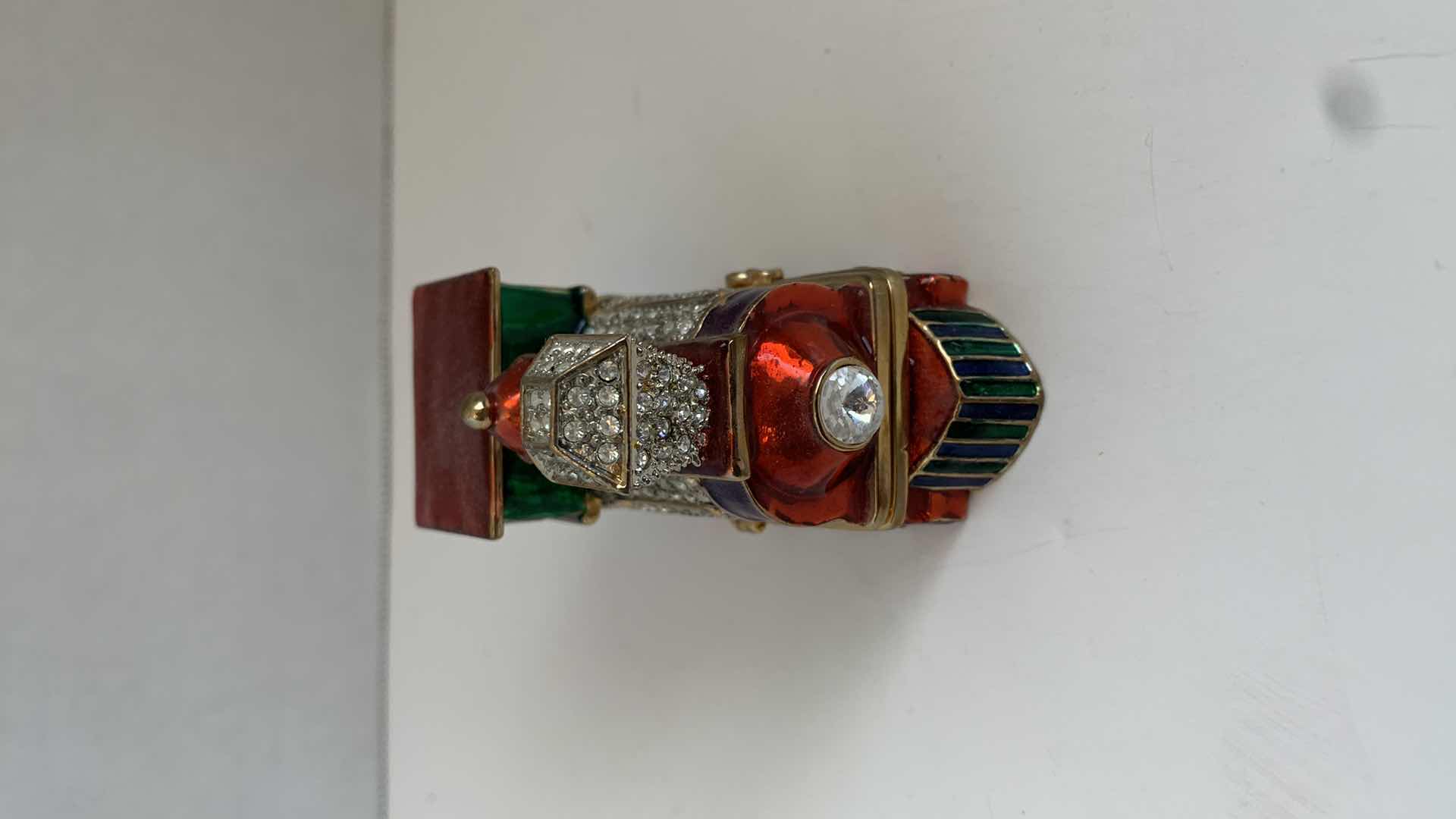 Photo 4 of BEDAZZLED METAL TRAIN COLLECTIBLE