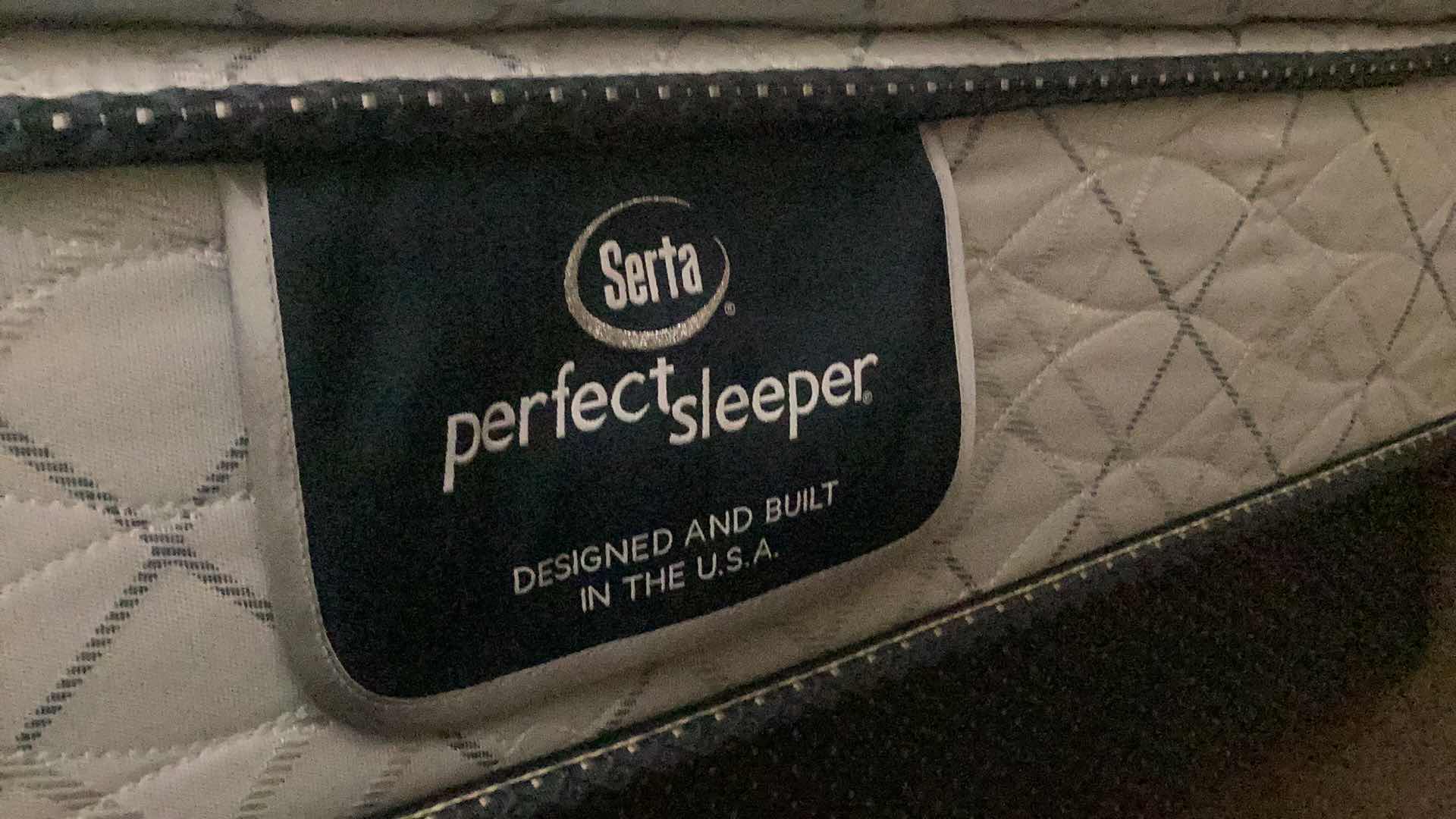 Photo 1 of SERTA PERFECT SLEEPER QUEEN SIZED PILLOW TOP MATTRESS AND BOX SPRING