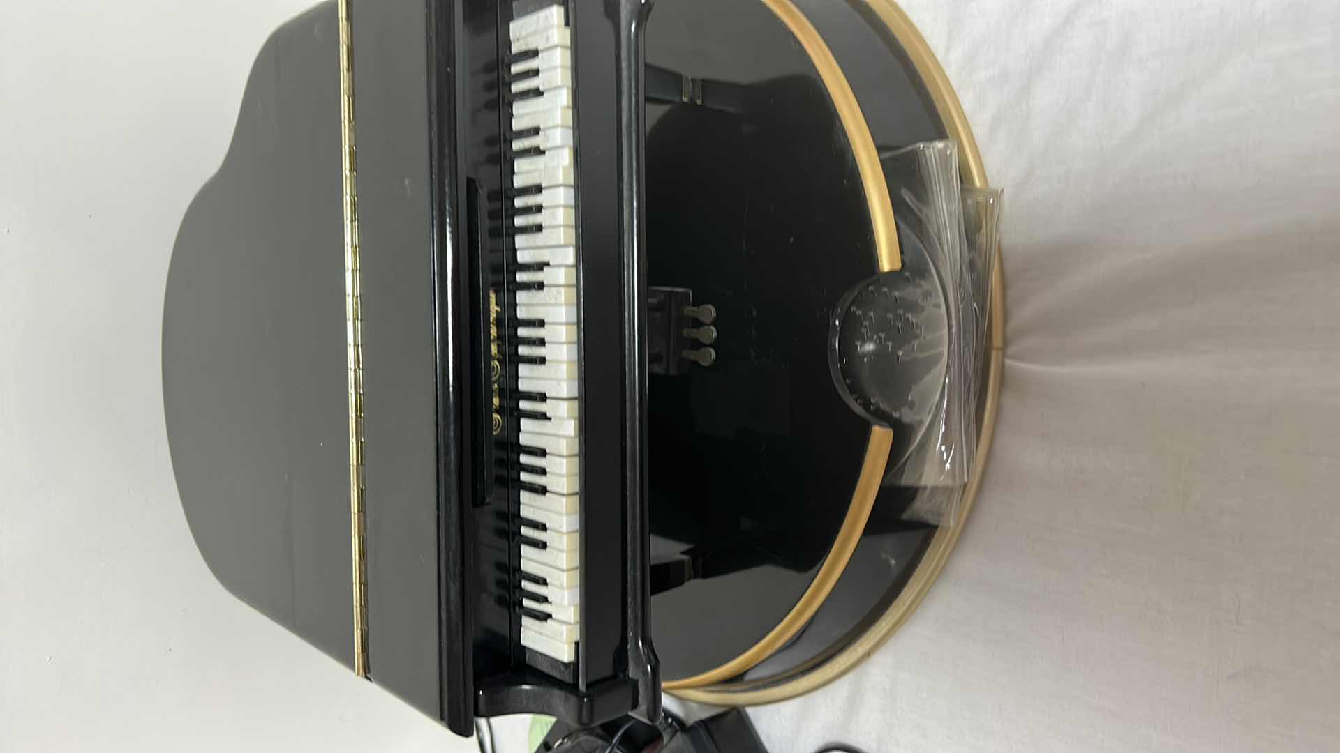 Photo 9 of MINI GRAND PLAYER PIANO WITH 10 SONGS (WORKS BEAUTIFULLY)