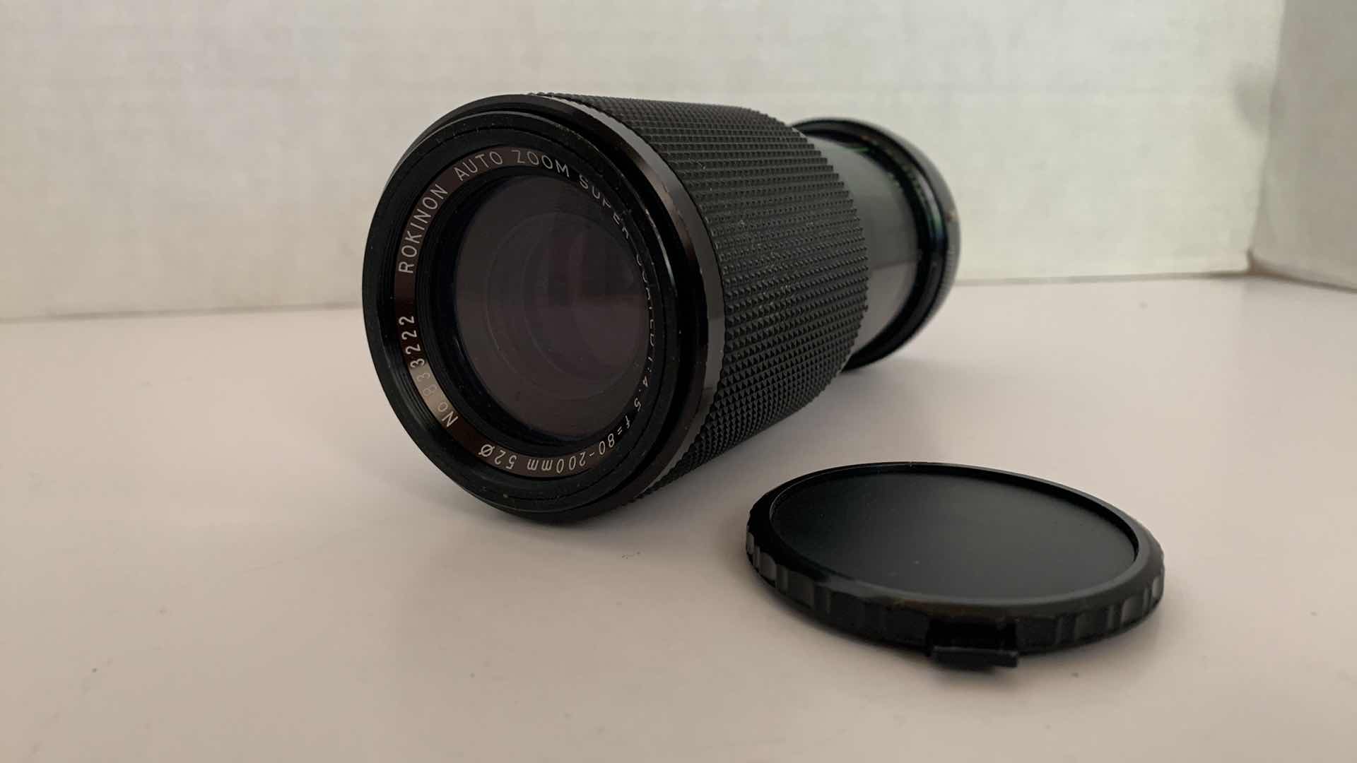 Photo 2 of ROKINON AUTO ZOOM 80-200 MM CAMERA LENS