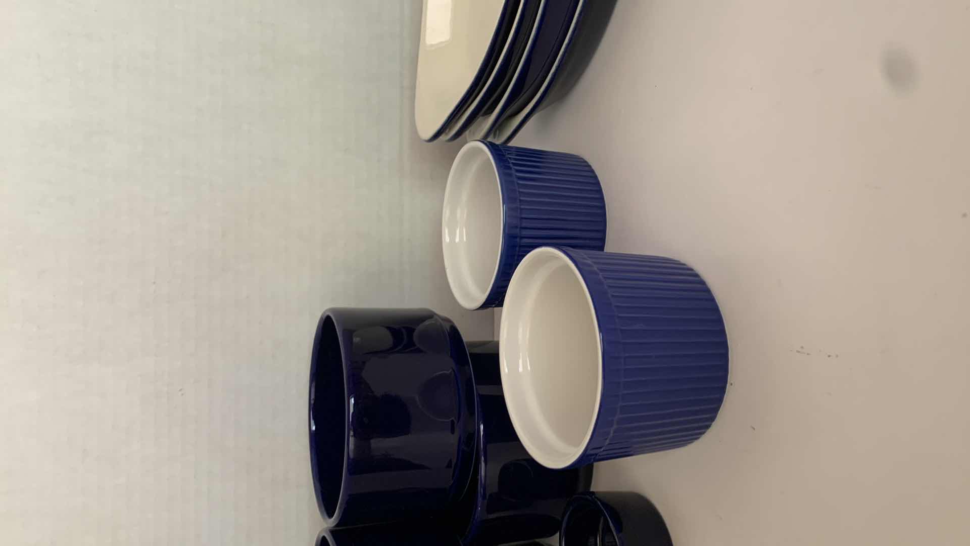 Photo 3 of SET OF BLUE KITCHEN DISHES