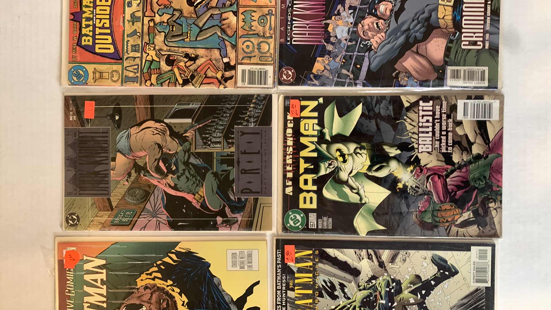 Photo 3 of SET OF 6 DC COMICS: BATMAN