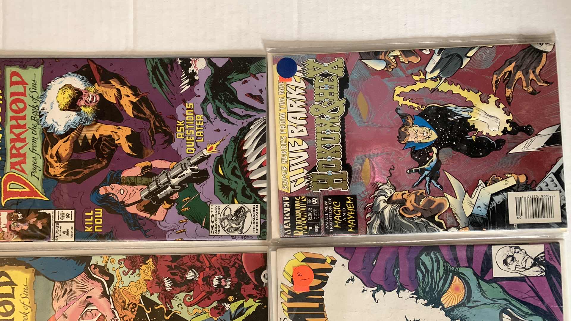Photo 3 of SET OF 4 MARVEL COMICS: DARKHOLD AND OTHERS