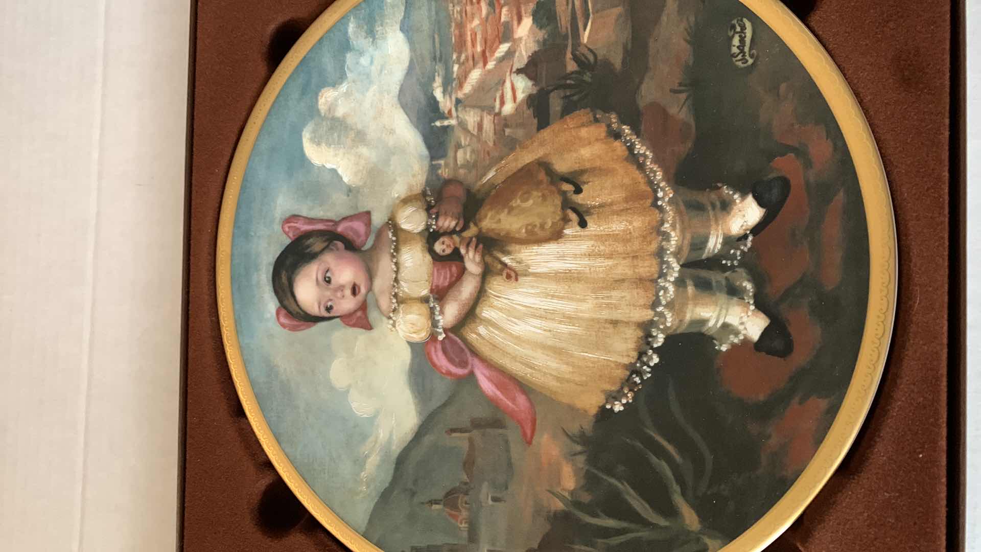 Photo 2 of PICKARD CHINA CHILDREN OF MEXICO “MARIA” SERIES PLATE