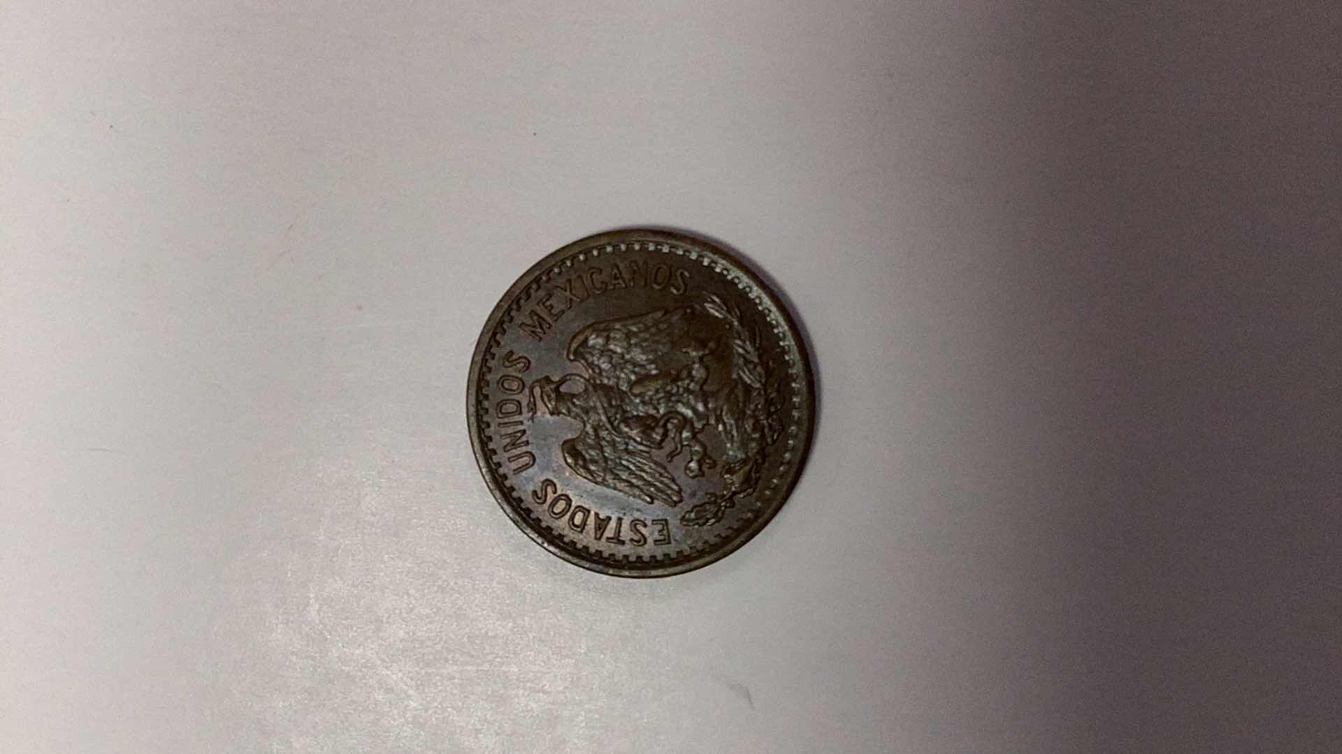 Photo 1 of $20.00 1923 MEXICO 1 CENTAVO COIN