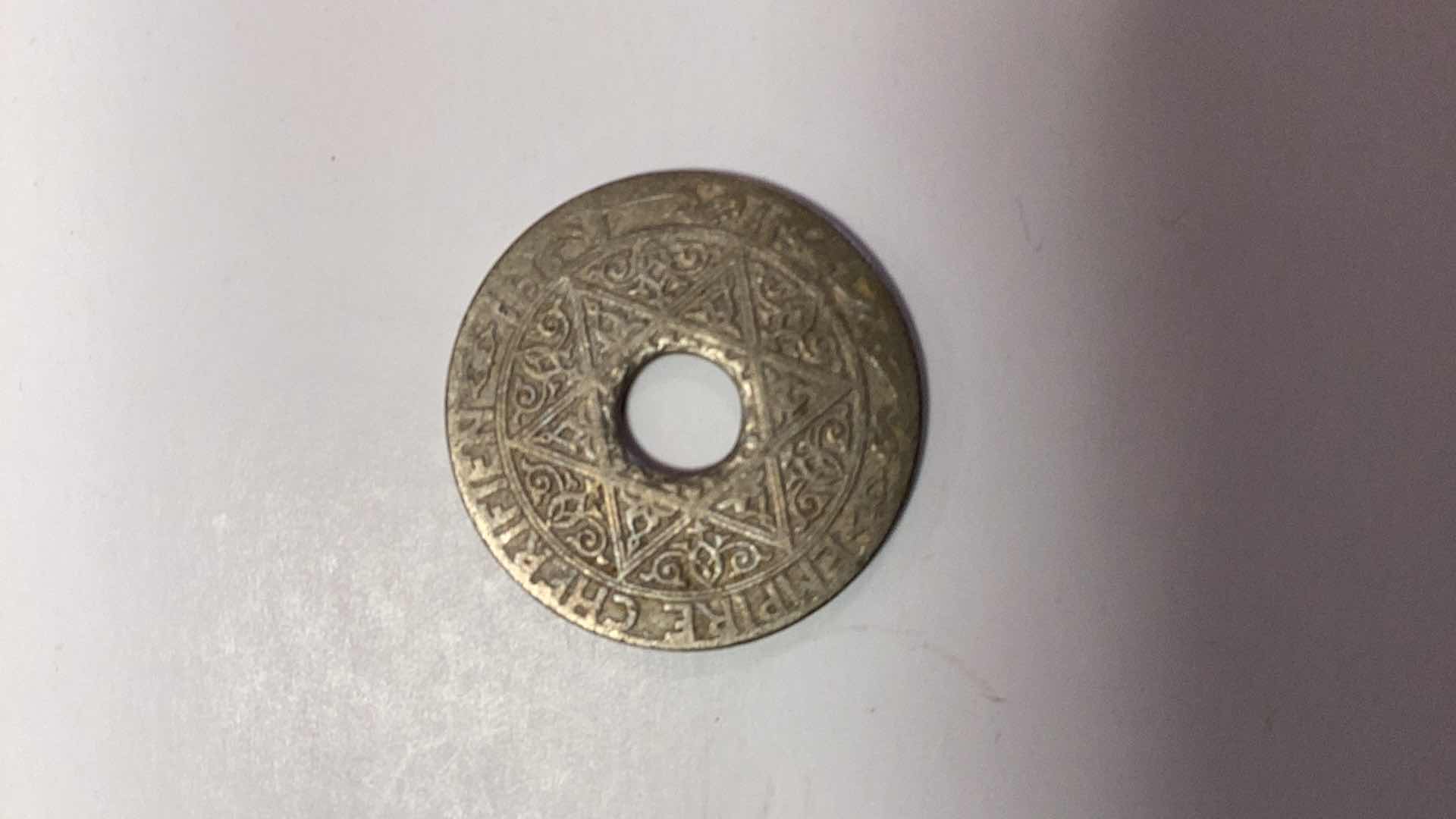 Photo 1 of 1924 MORROCO 25 CENTS COIN