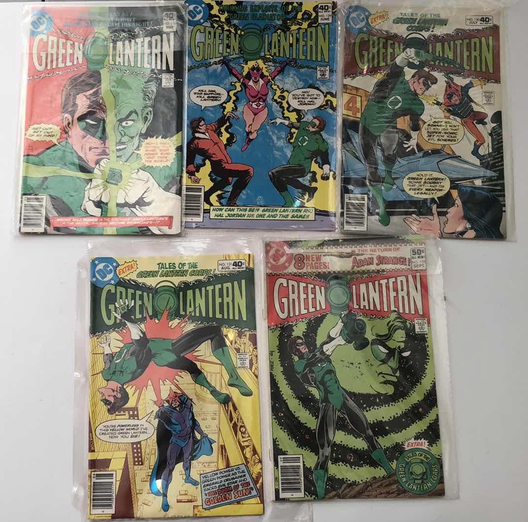 Photo 1 of DC COMICS GREEN LANTERN # 128,129,130,131,132