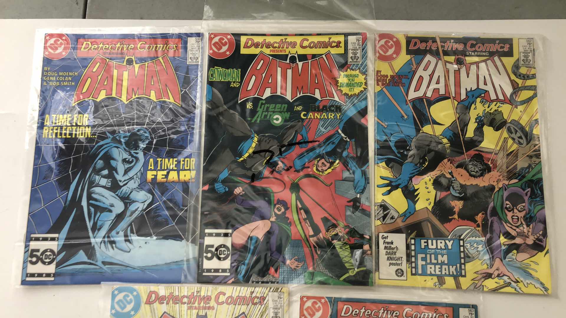 Photo 2 of DC DETECTIVE COMICS BATMAN #560,559,562,561,563