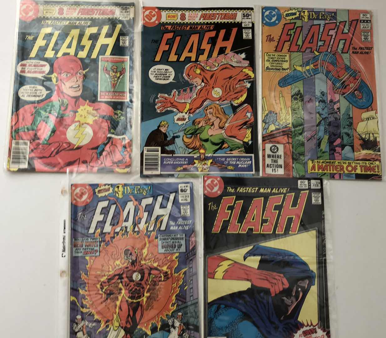 Photo 1 of DC COMICS FLASH #289,290,311,312,318