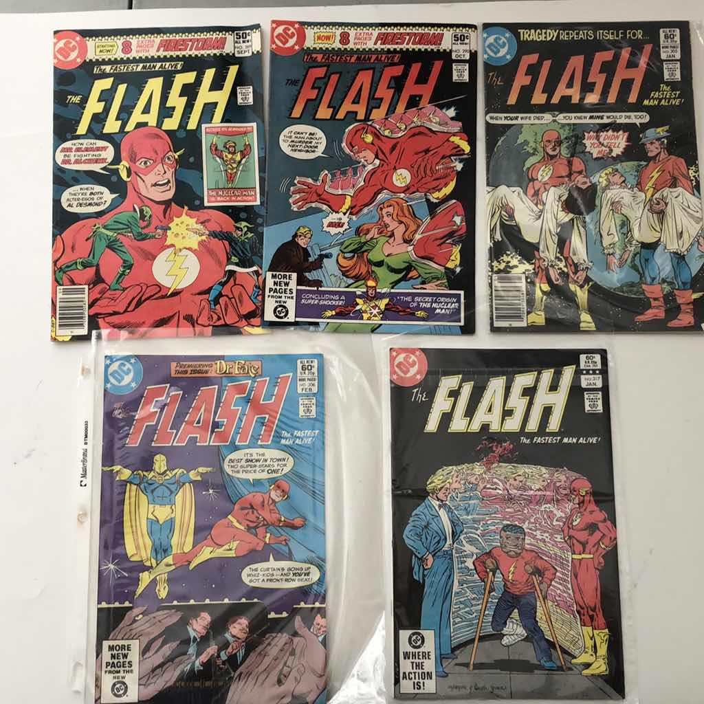 Photo 1 of DC COMICS FLASH #289,290,305,306,317