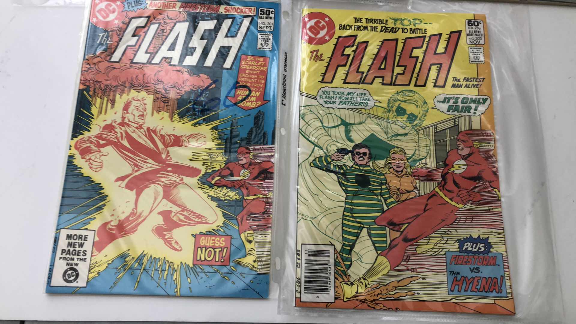 Photo 3 of DC COMICS FLASH #294,298,299,301,303