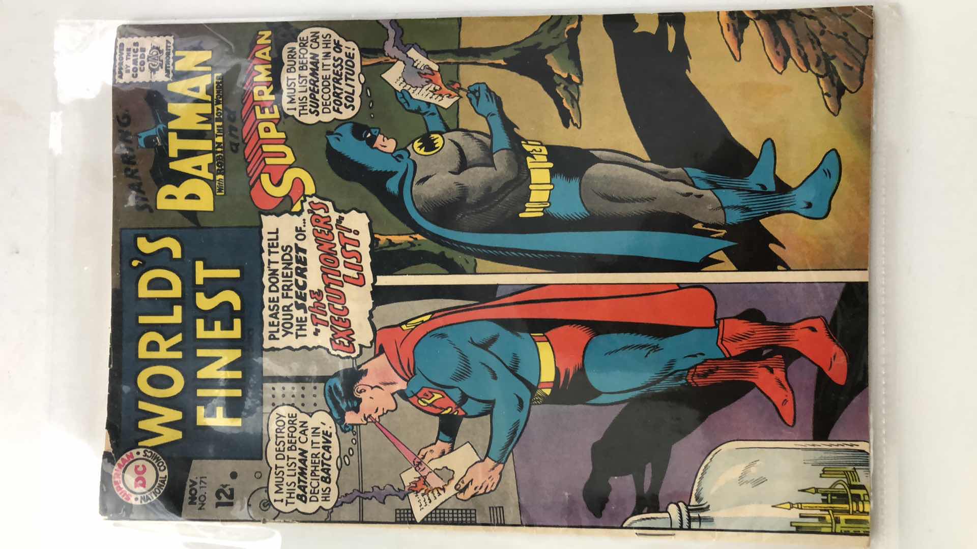 Photo 1 of DC COMICS WORLD’S FINEST BATMAN AND SUPERMAN #171