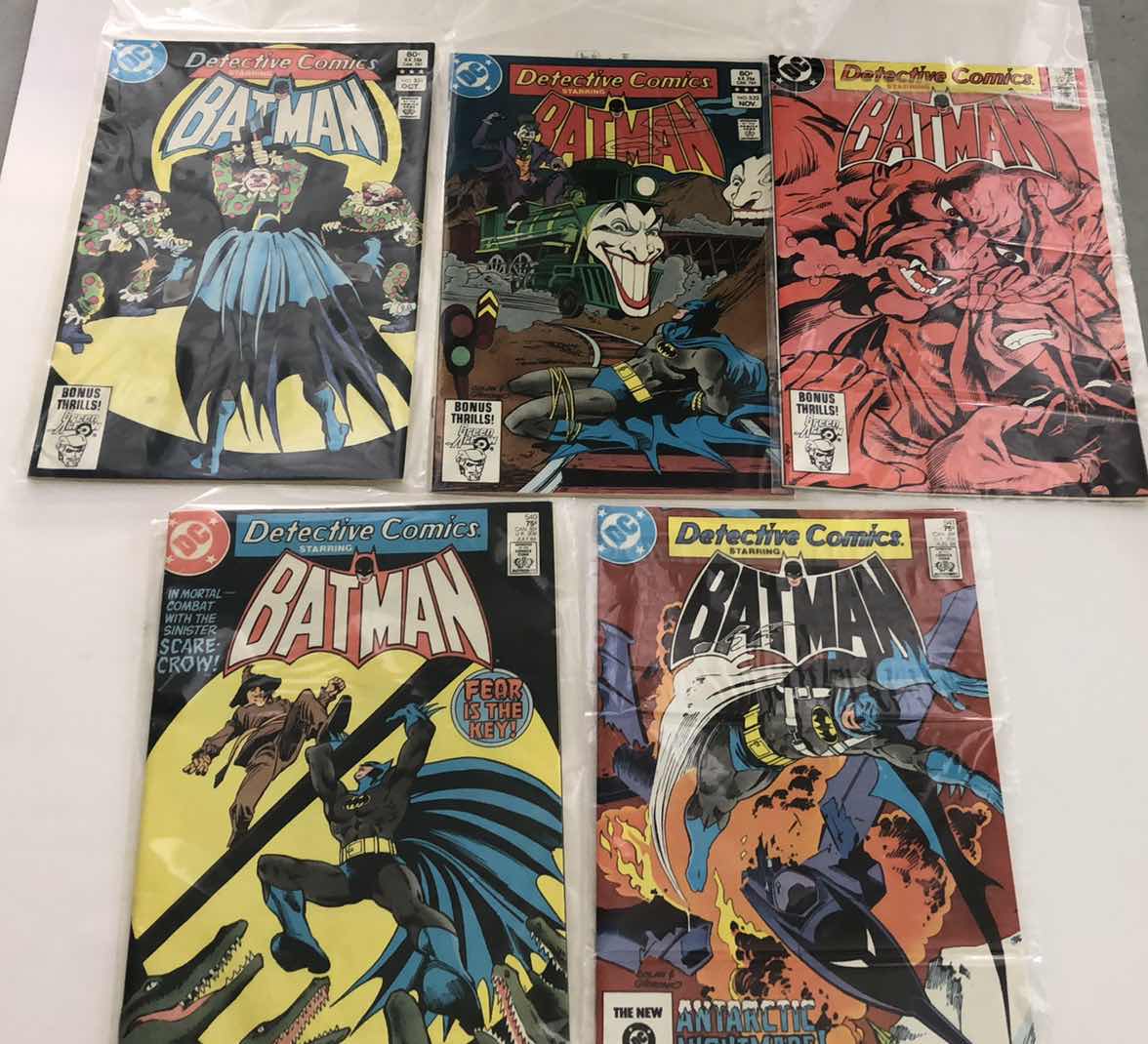 Photo 1 of DC COMICS DETECTIVE COMICS #531,532,539,540,541