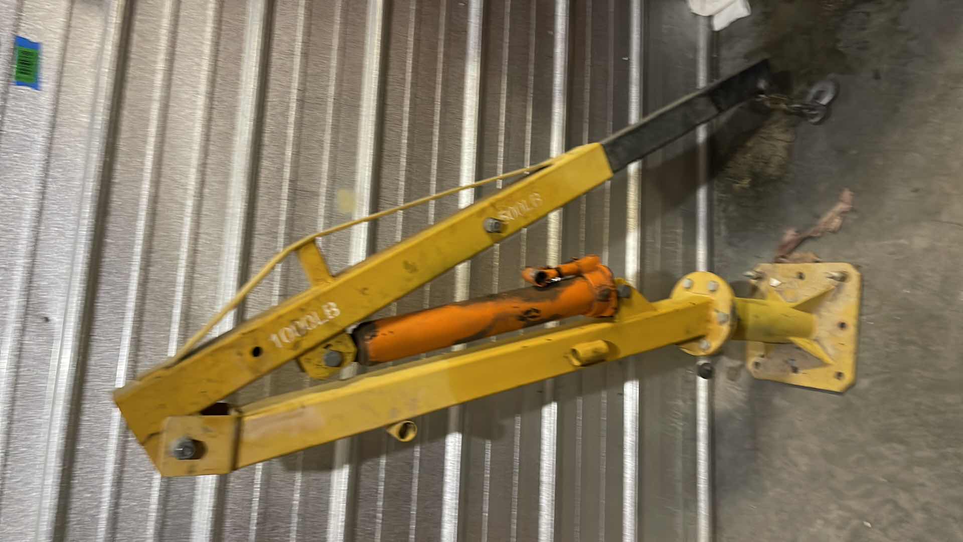 Photo 2 of WINCH OPERATED TRUCK JIB CRANE