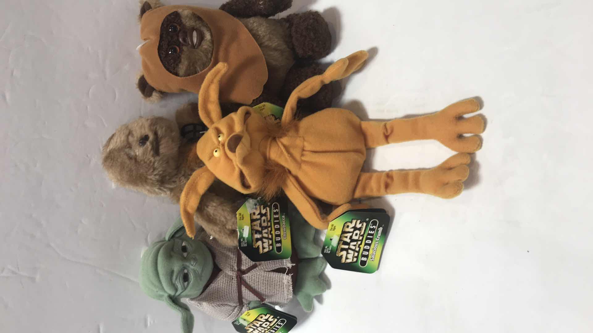 Photo 1 of STAR WARS BUDDIES- YODA CHEWBACCA & MORE -  NOS