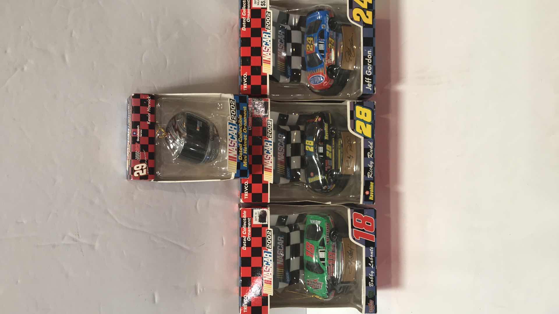 Photo 1 of NASCAR COLLECTABLE ORNAMENTS- NOS