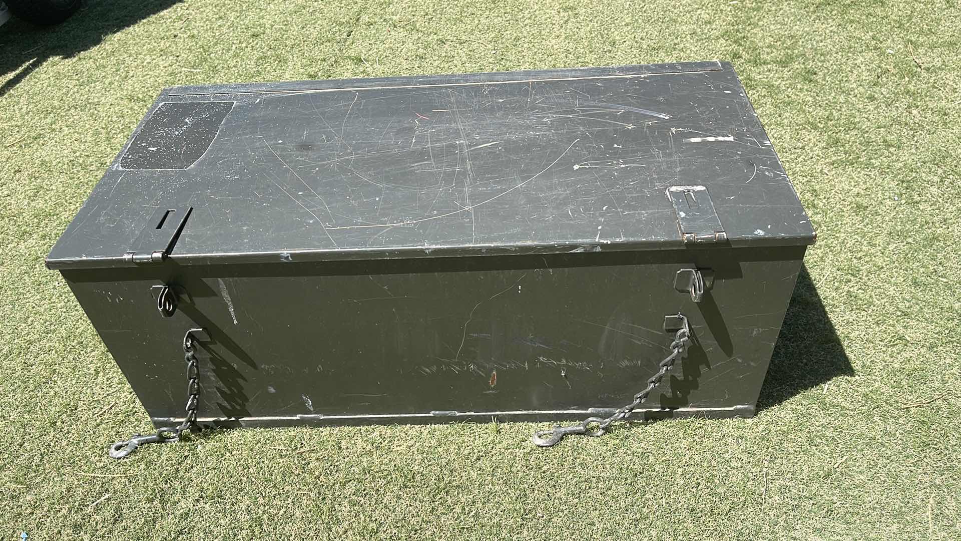 Photo 1 of MILITARY AMMO CHEST
29 X 14 X 11