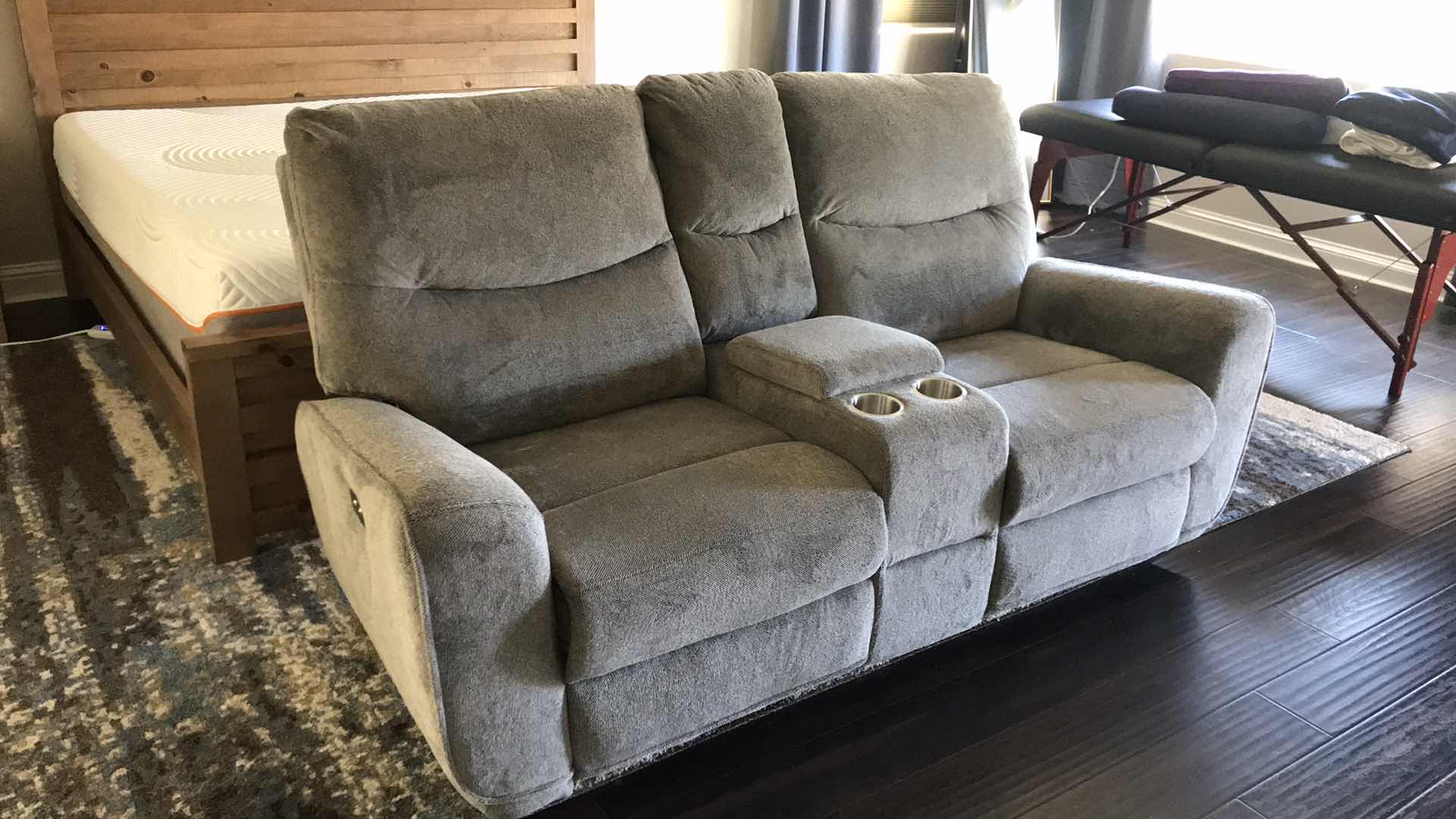 Photo 5 of MOUTTRIE DUAL POWER RECLINING LOVESEAT WITH CONSOLE