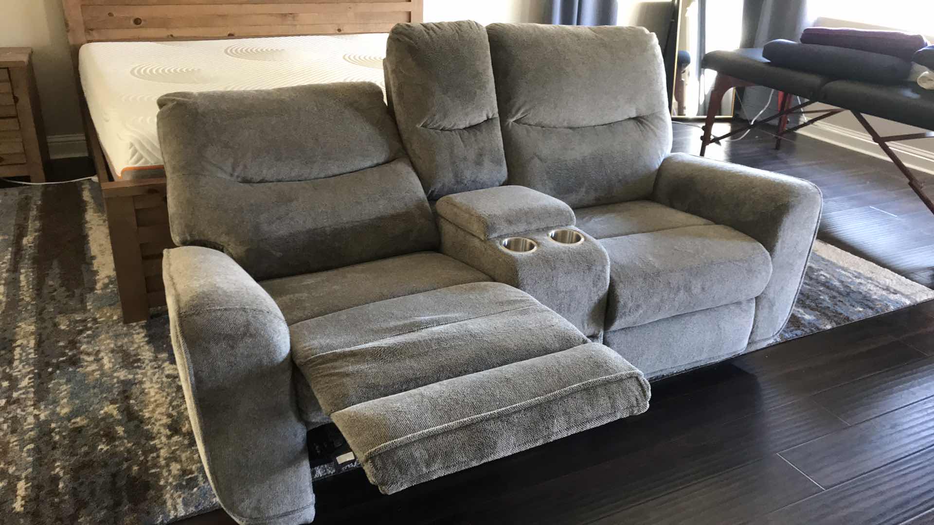 Photo 3 of MOUTTRIE DUAL POWER RECLINING LOVESEAT WITH CONSOLE