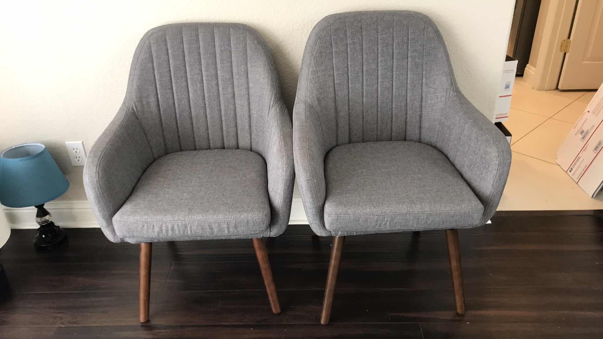 Photo 5 of GIANTEX SET OF 2 MID CENTURY MODREN CHAIRS