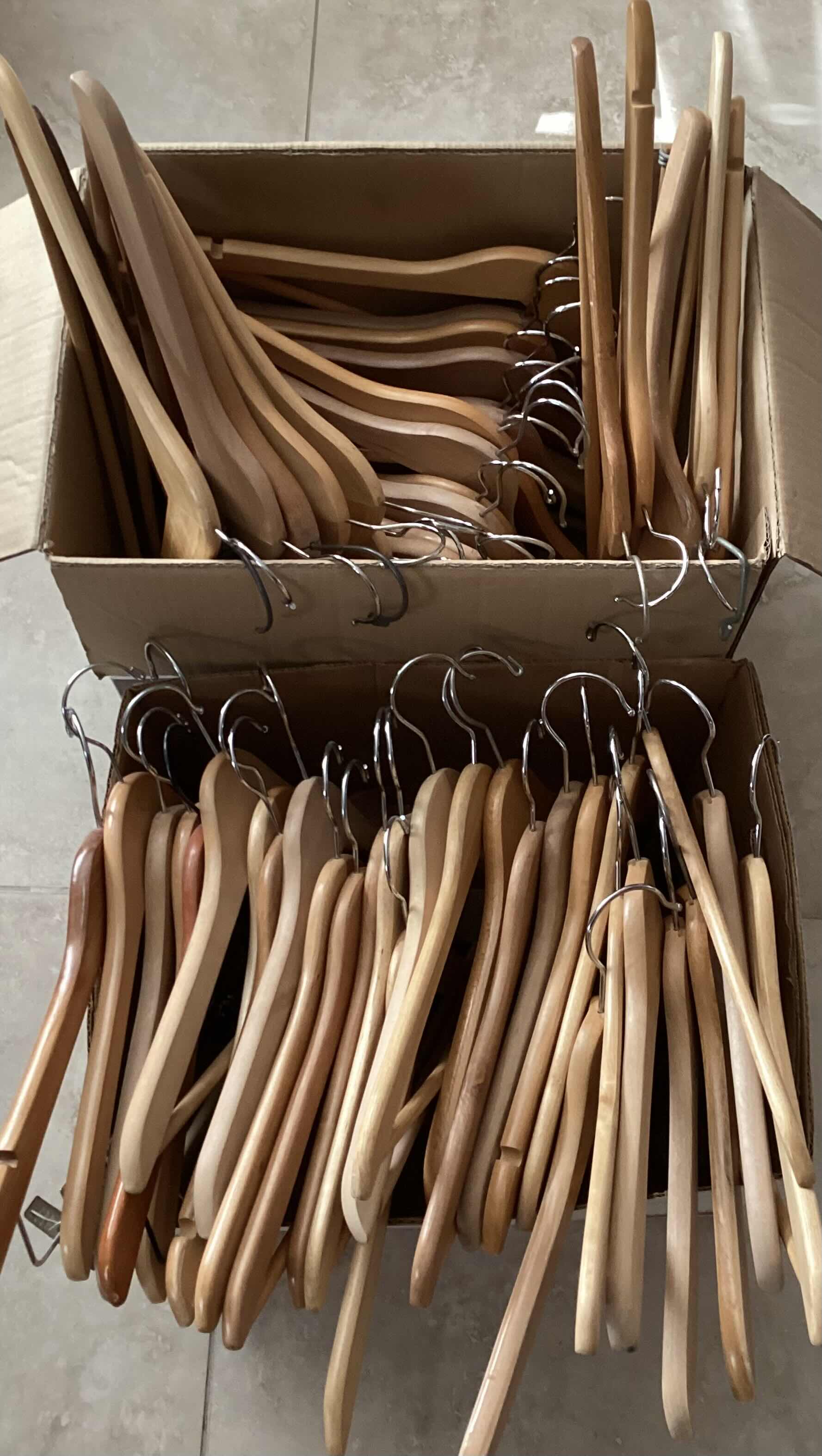 Photo 1 of WOODEN HANGERS LARGE LOT