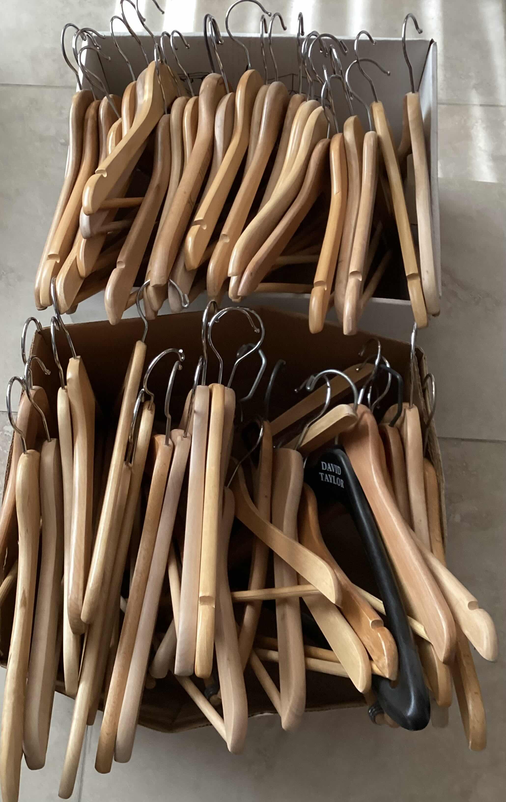 Photo 1 of WOODEN HANGERS LARGE LOT