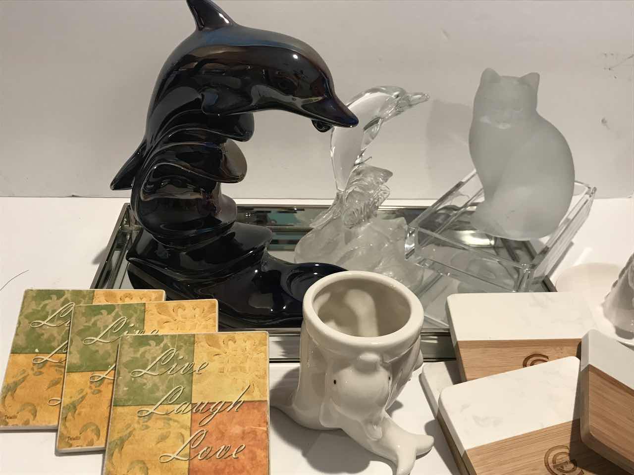 Photo 2 of DOLPHIN FIGURINES AND MORE