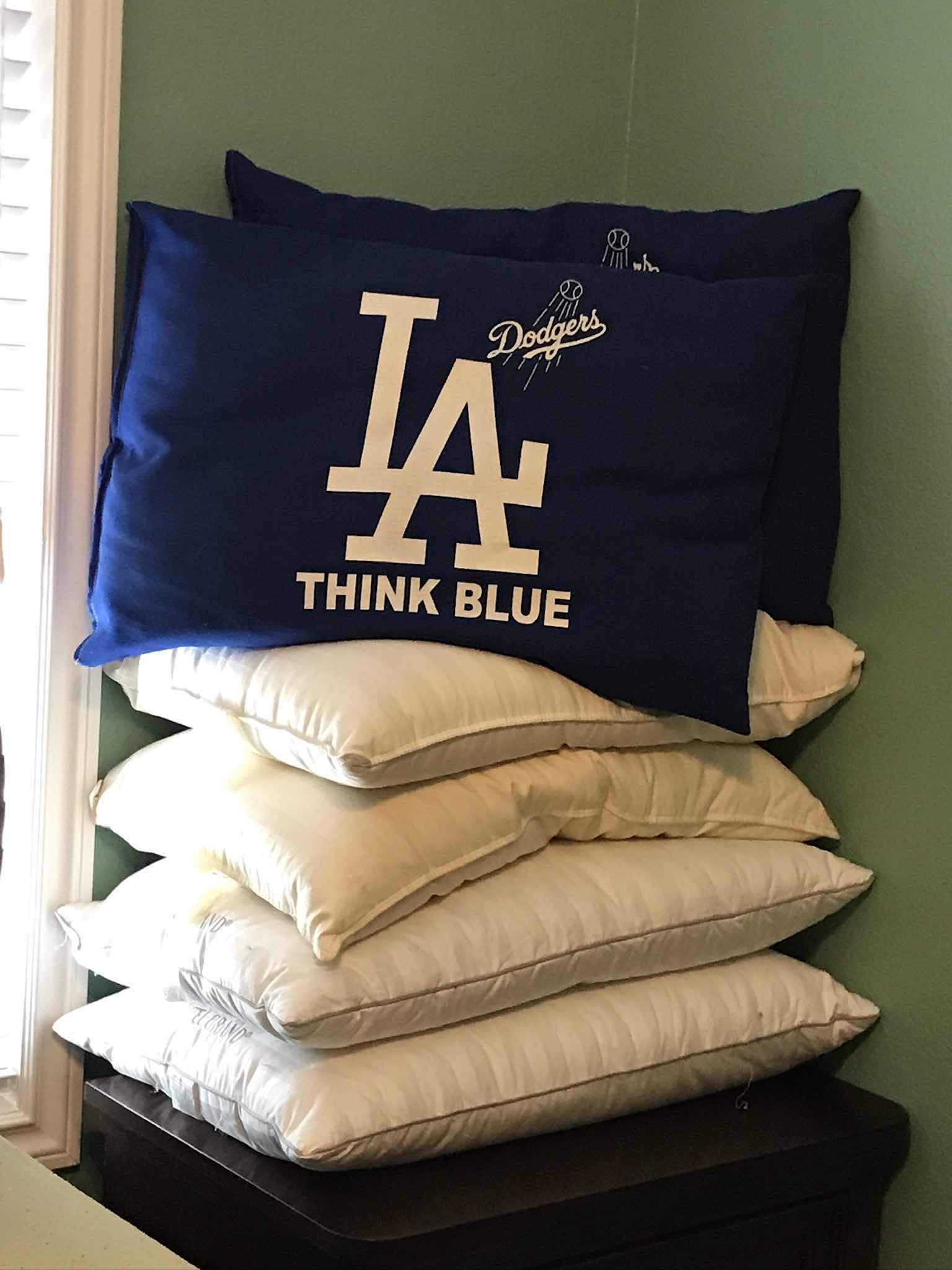 Photo 1 of LA DODGERS PILLOWS & MORE