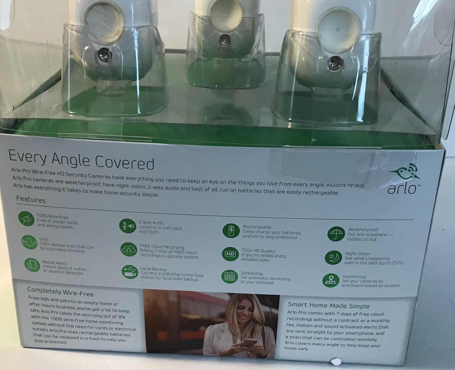 Photo 2 of ARLO HOME SECURITY CAMERAS NIB