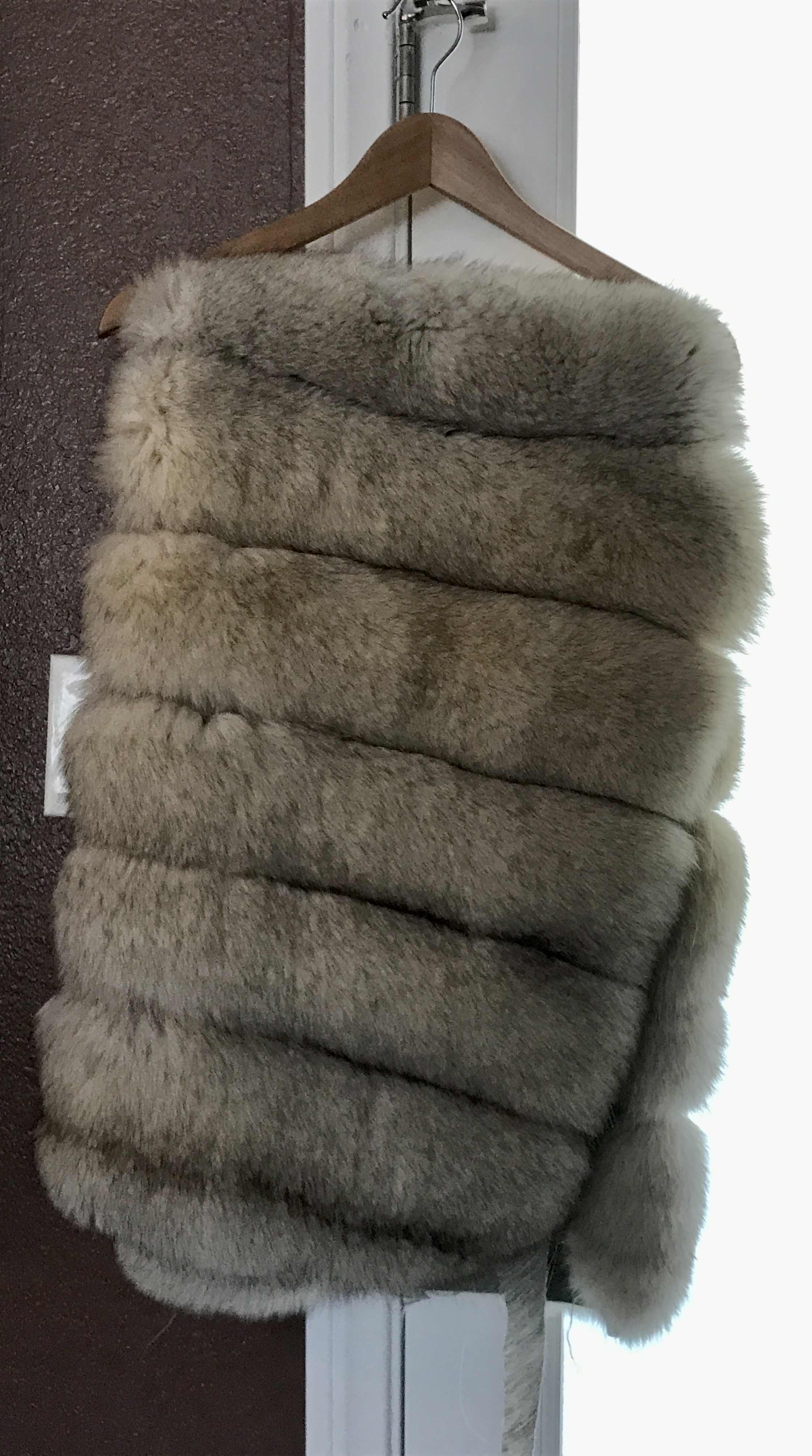 Photo 1 of BLUE FOX FUR FOR CRAFTING 48”x 23”