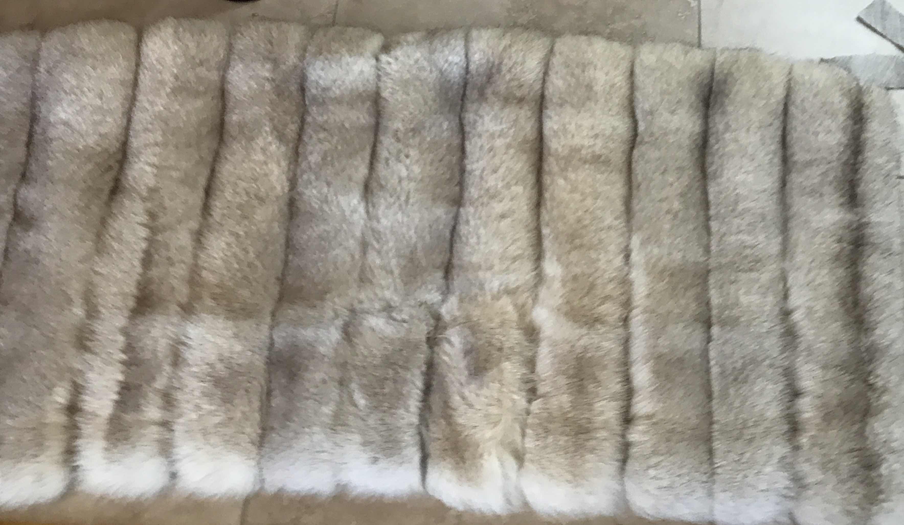 Photo 2 of BLUE FOX FUR FOR CRAFTING 48”x 23”